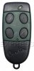 remote S449-QZ4-green 4 buttons noir vert
