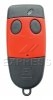 remote S486-QZ2 2 buttons noir rouge