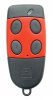 remote S486-QZ4 4 buttons noir rouge